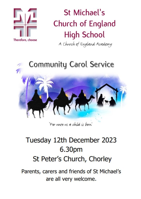 Image of Community Carol Service - Tuesday 12th December