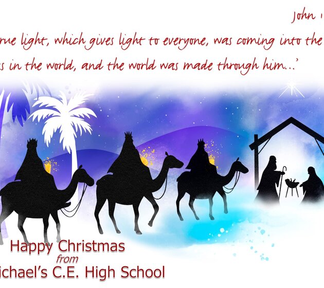 Image of Happy Christmas from St Michael's
